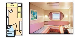 Deluxe Oceanview Stateroom